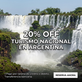 Turismo Nacional Hasta 18 cuotas sin interes